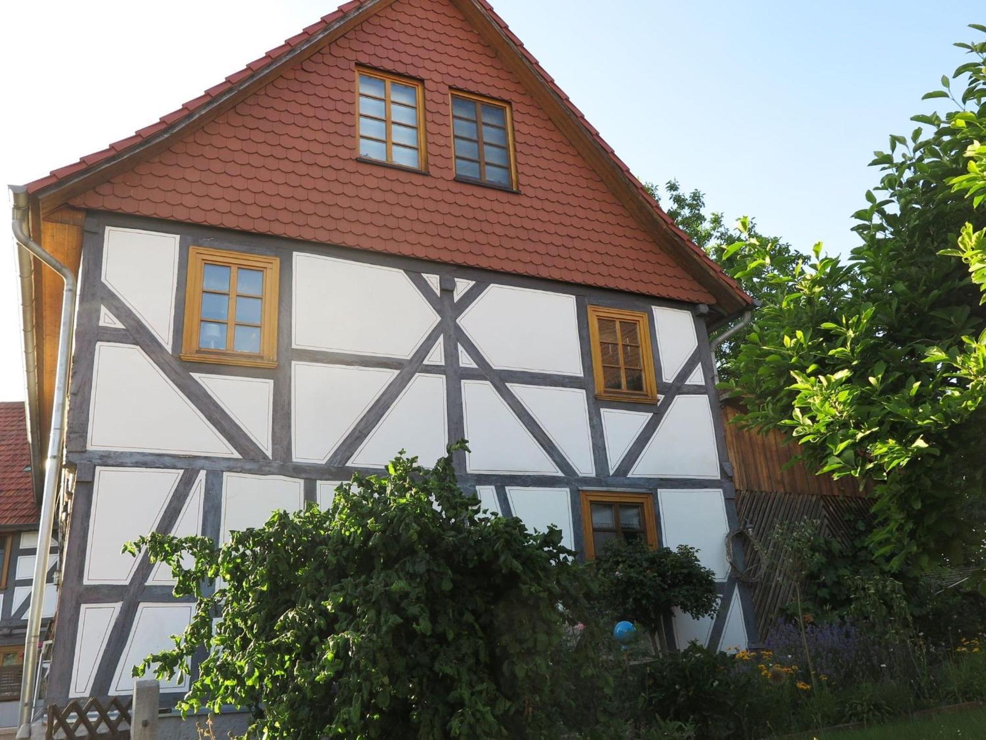 AlheimFachwerktraum Im Hofアパートメント エクステリア 写真