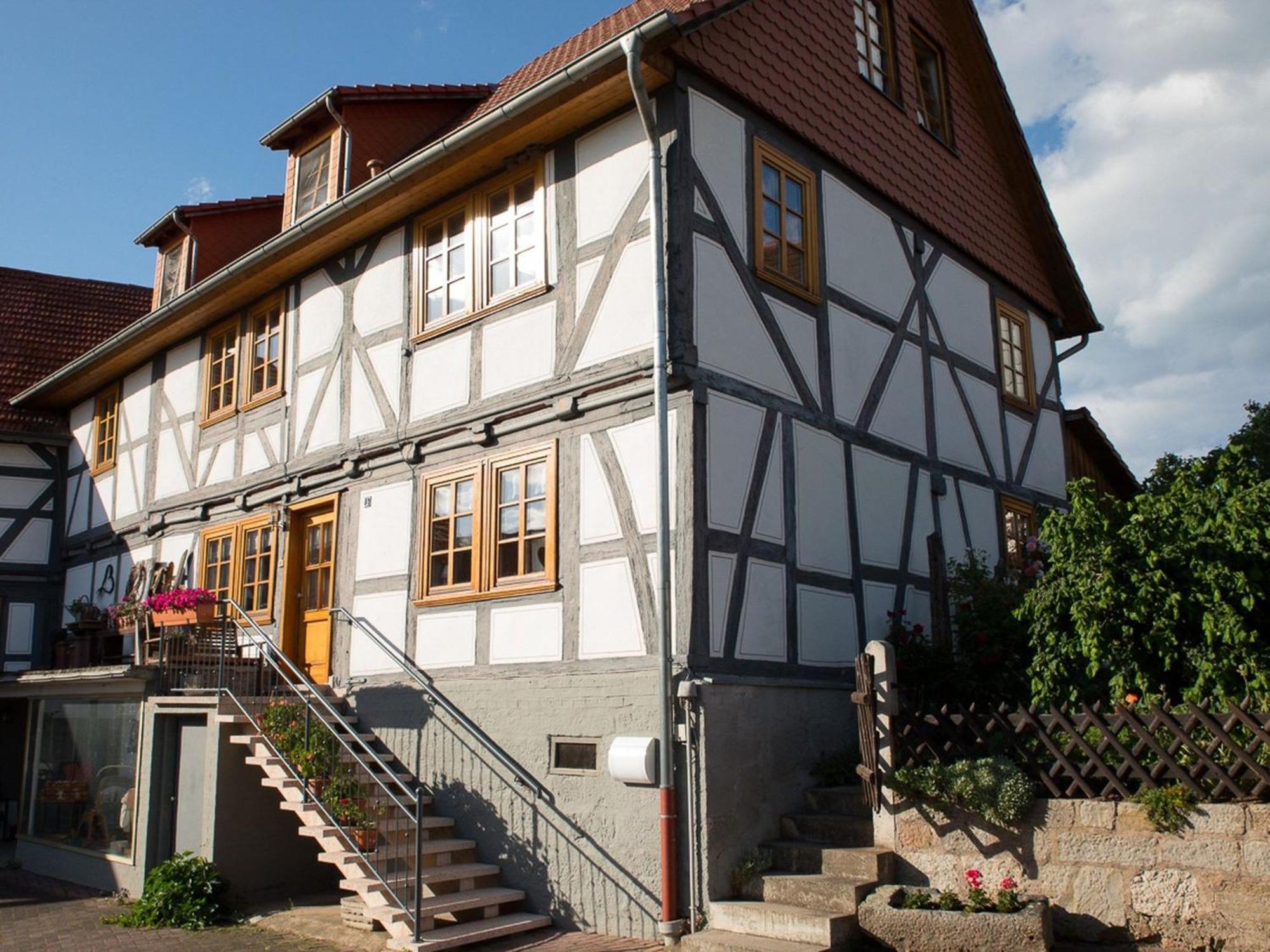 AlheimFachwerktraum Im Hofアパートメント エクステリア 写真